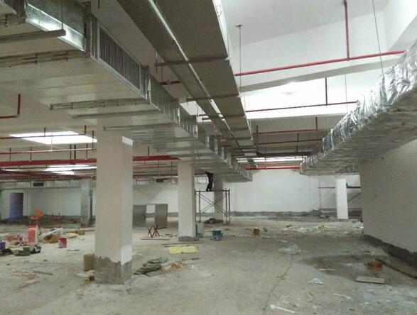 贛州九天禦景地下室通風安裝（zhuāng）案例